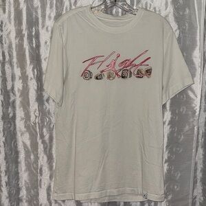 Nike Air Jordan Flight Championship Ring White T-Shirt Men’s Size Large 🔥 BL2